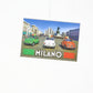 Magnete - Milano - 500 tricolore