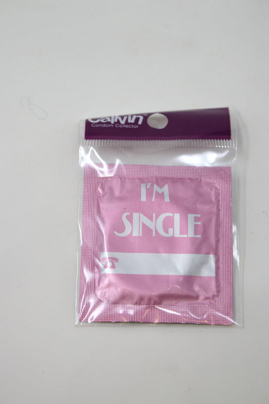 Condom I'm Single Rosa