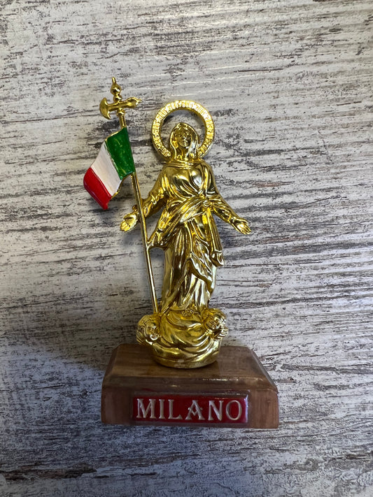 Statua - Milano - Madonnina con base - Italydoesitbetter