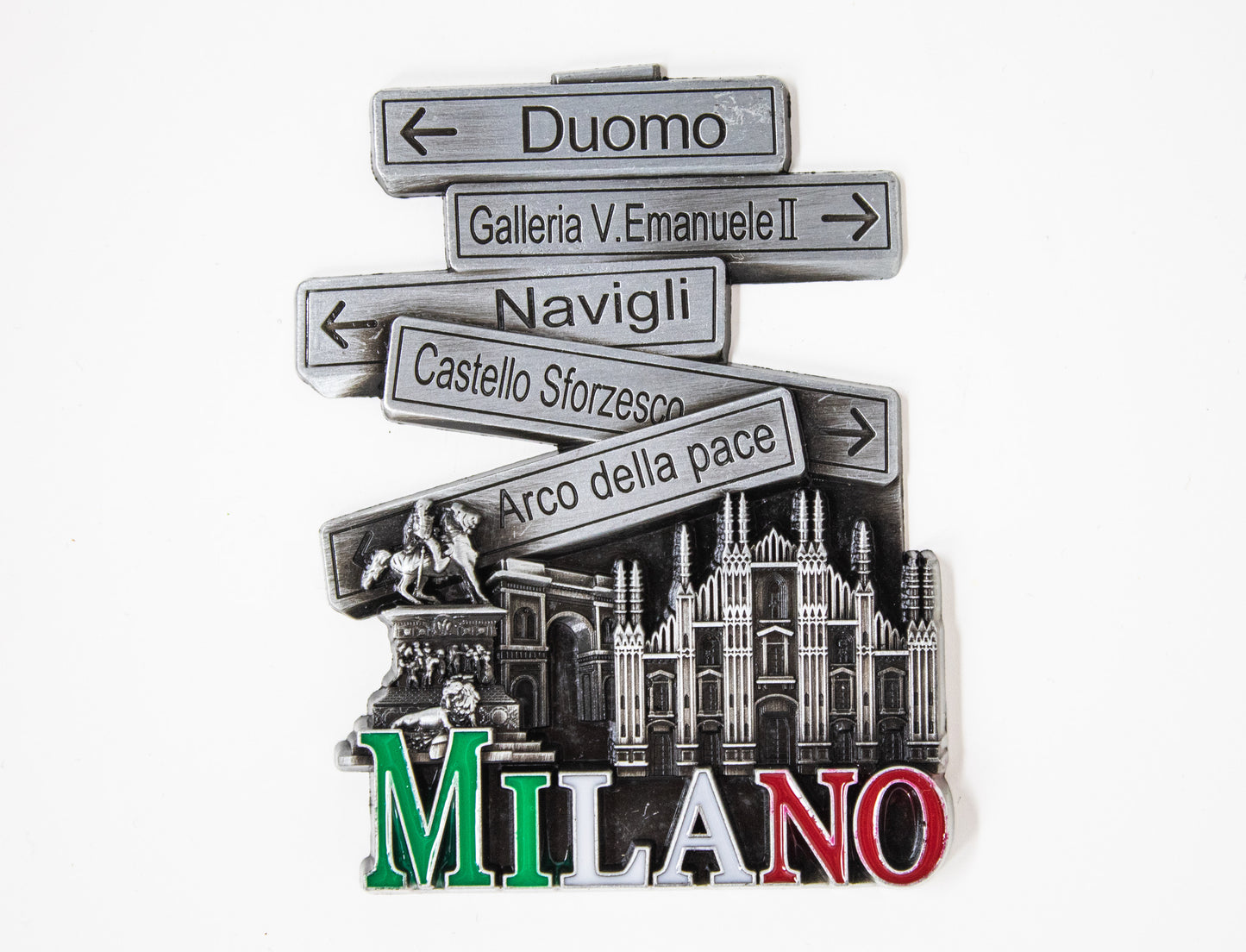 Magnete - Milano - Cartelli Metallo - Italydoesitbetter