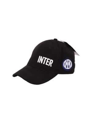 F.C. INTER - Cappellino Baseball Nero - Italydoesitbetter